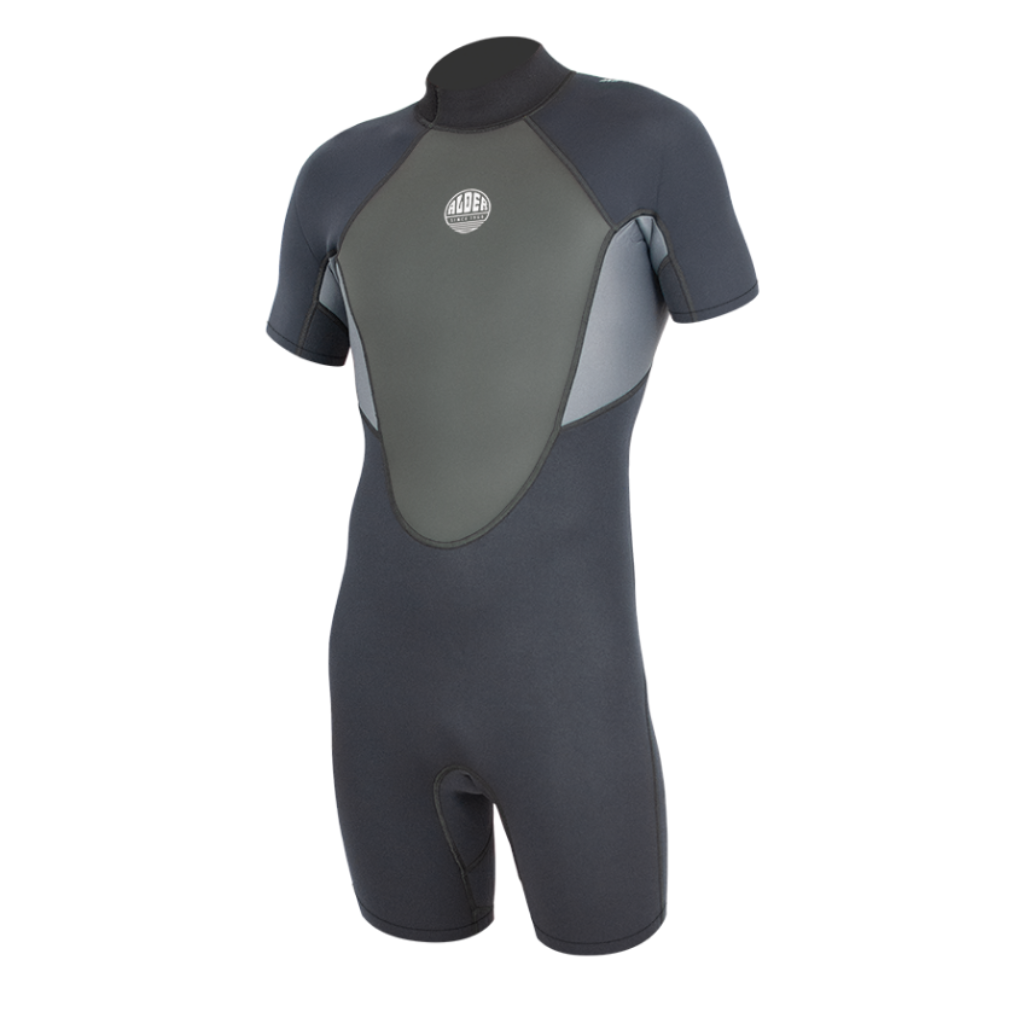 Men's Impact Shortie 3/2 Back Zip - Black / Deep Grey