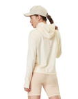 Women's Celest Full Zip Hoodie - Smoke White