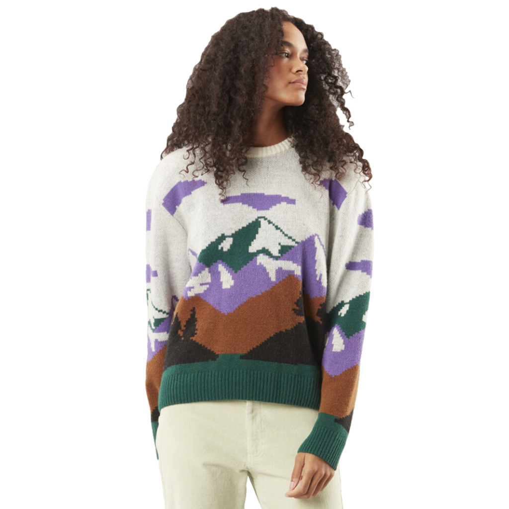 Picture Organic Clothing Women&#39;s Wak Knit Landscape - Booley Galway