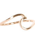 Wave Ring - Rose Gold