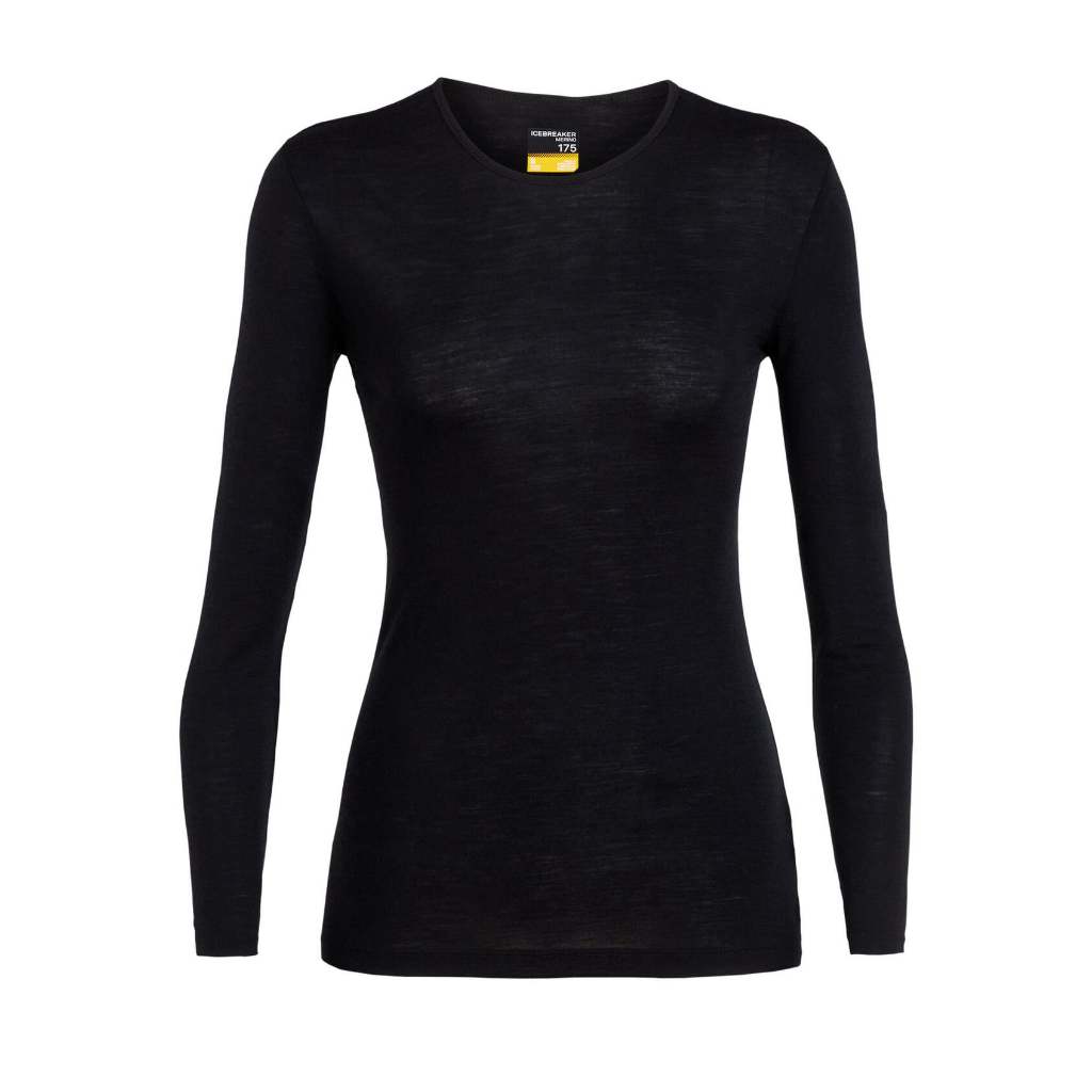 Women's 175 Everyday L/S Crewe - Black