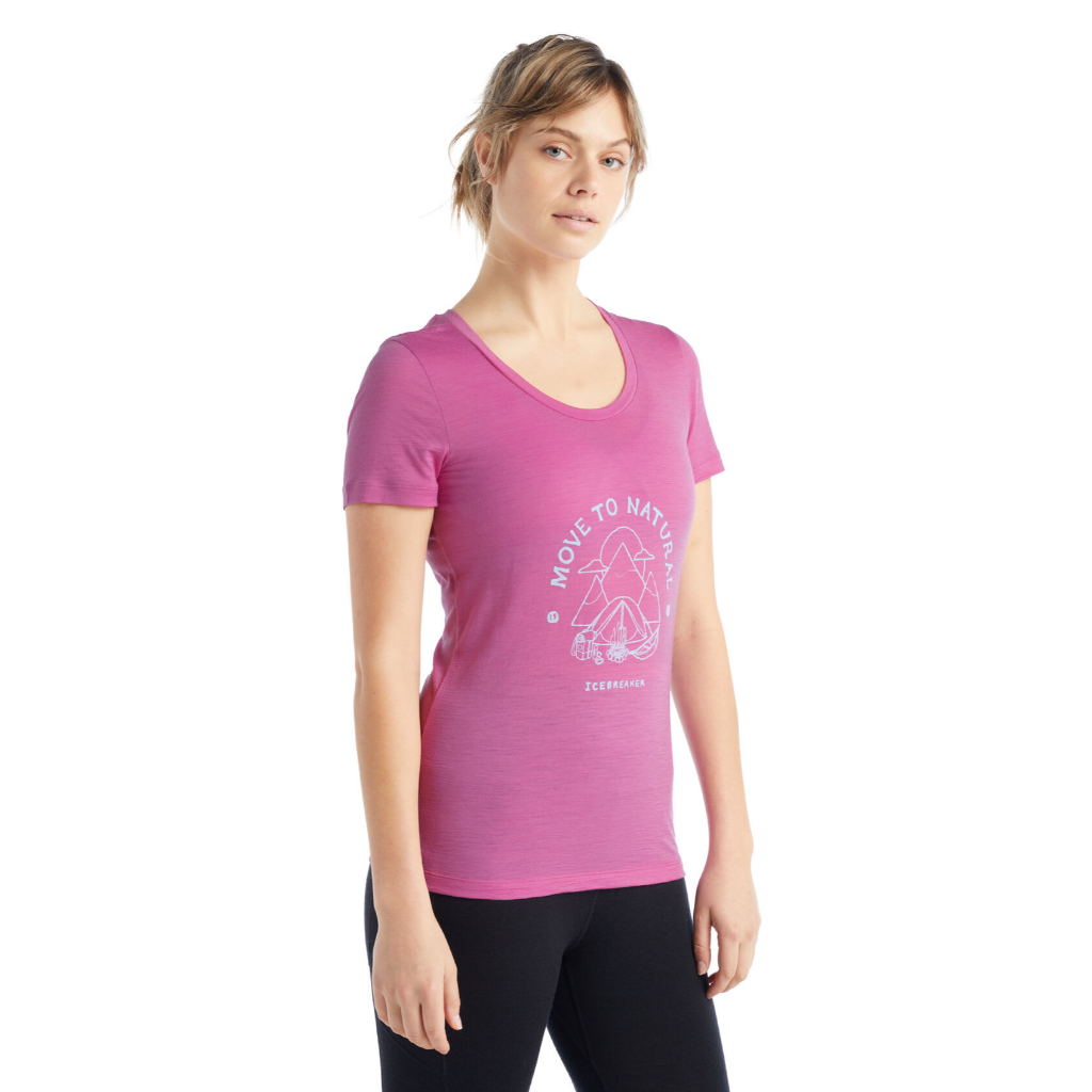 Women's Tech Lite II S/S Scoop T-Shirt Canopy Camper - Cosmic