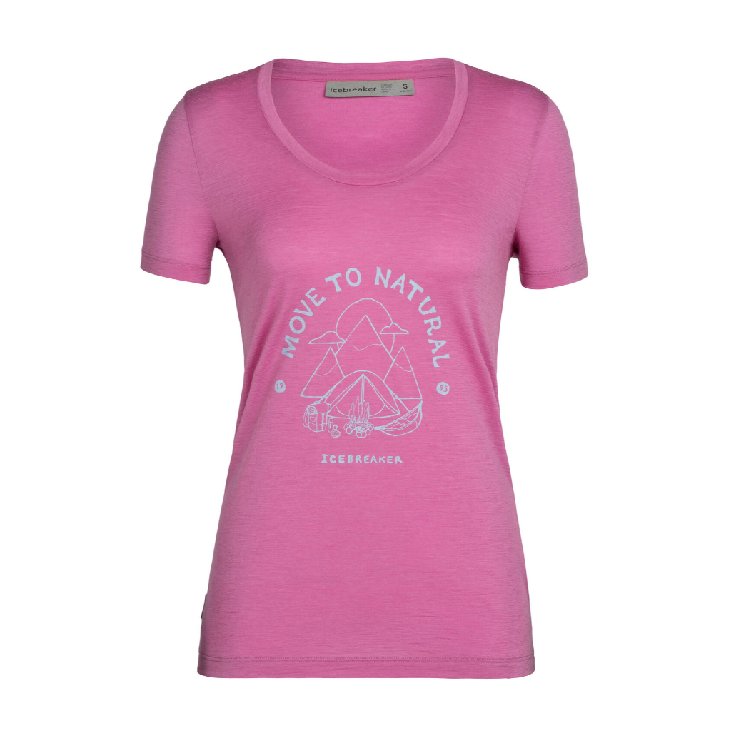 Women's Tech Lite II S/S Scoop T-Shirt Canopy Camper - Cosmic