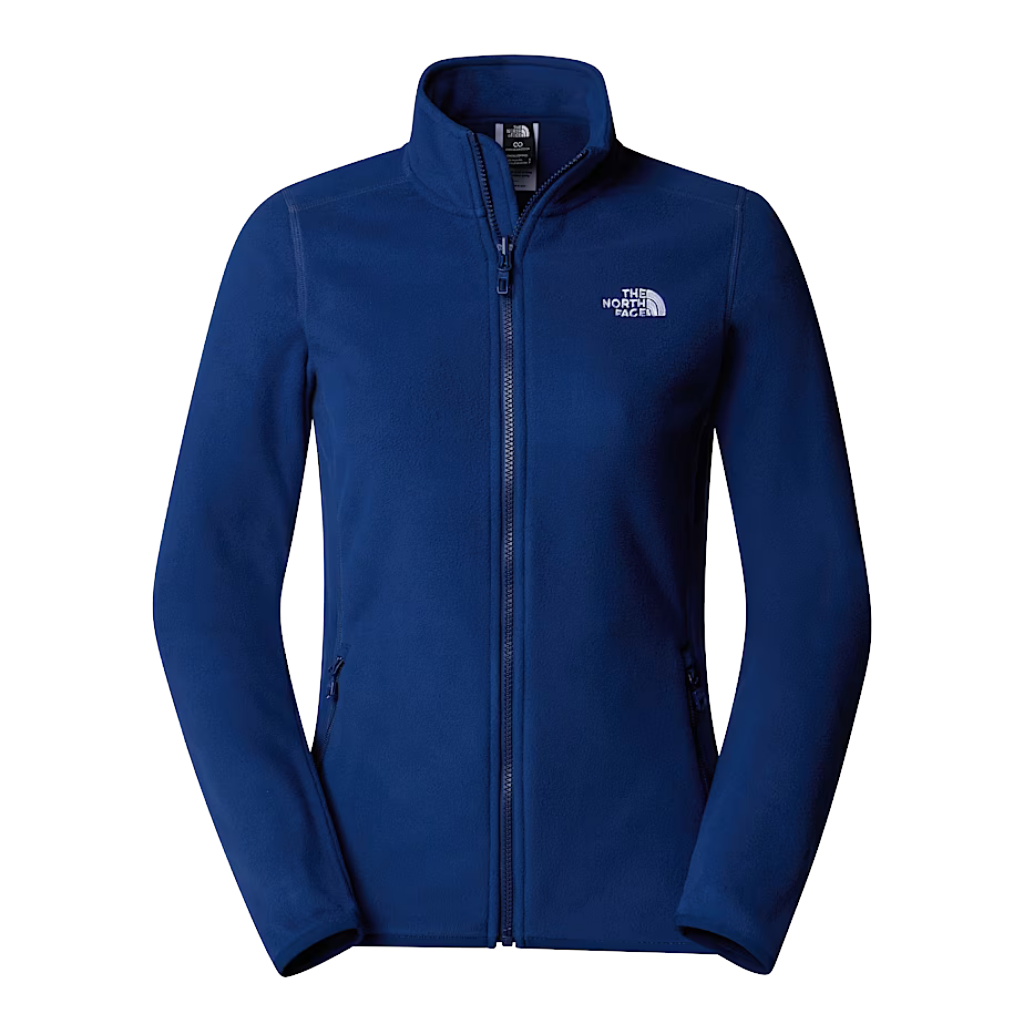 The North Face Women's 100 Glacier Full Zip Fleece Estate Blue - Booley Galway