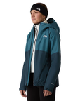The North Face Women's Diablo Dynamic Zip-in Jacket Space / Deep Cypress - Booley Galway