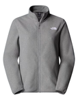 The North Face Women's Glacier Full Zip Fleece TNF Mid Grey Heather - Booley Galway