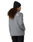 The North Face Women's Glacier Full Zip Fleece TNF Mid Grey Heather - Booley Galway
