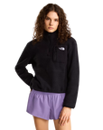 Women's Yumiori 1/4 Zip Fleece Jacket - TNF Black-TNF Black