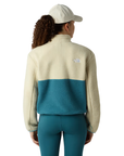 The North Face Women's Yumiori 1/4 Zip Fleece Space / Gravel / Blue Eclipse - Booley Galway
