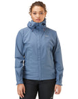 Women's Downpour Eco Waterproof Jacket - Eucalyptus