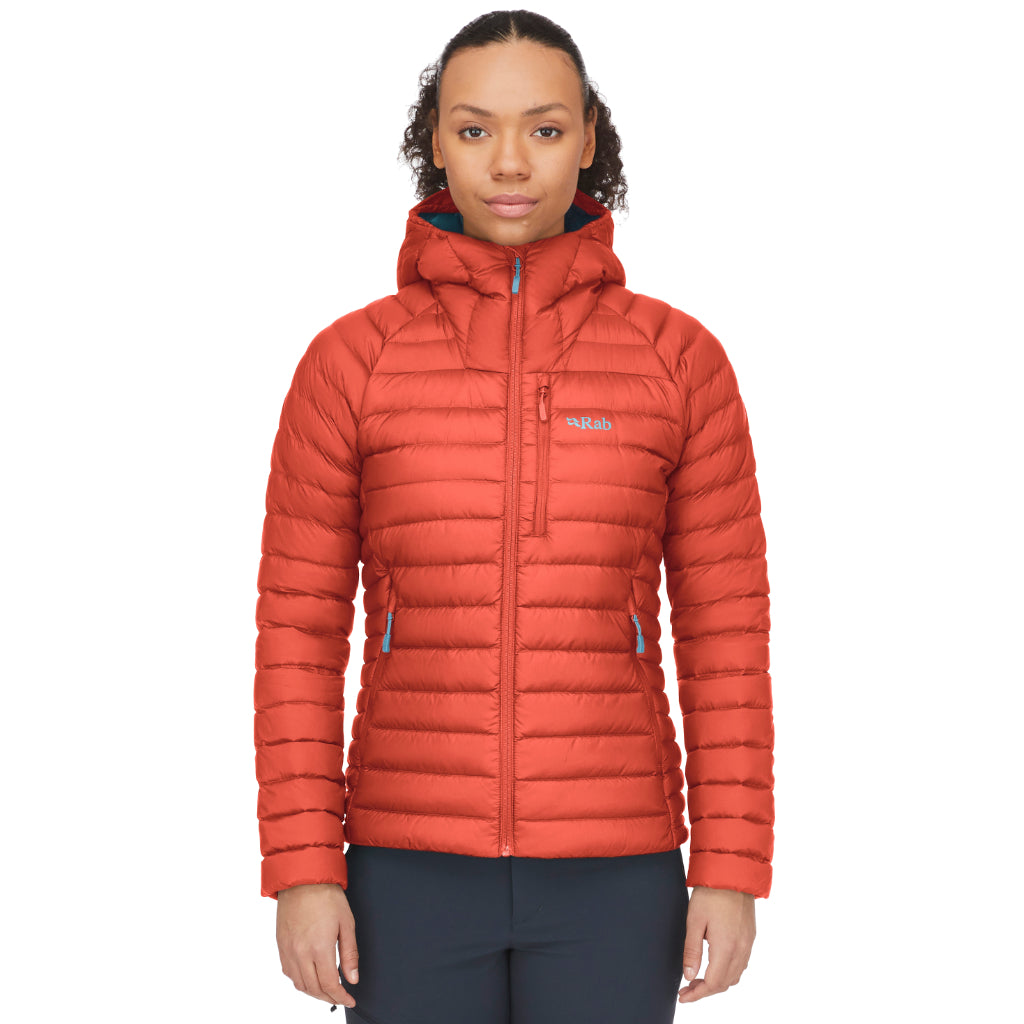Rab Women&#39;s Microlight Alpine Jacket Red Grapefruit - Booley Galway