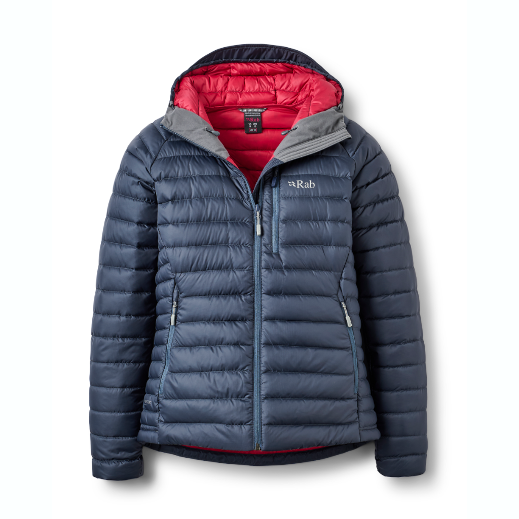 Rab Women's Microlight Alpine Jacket Steel - Booley Galway