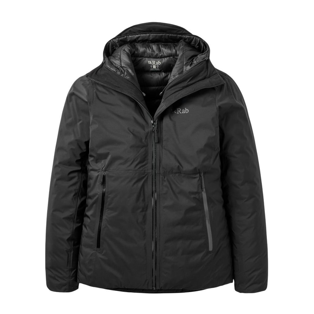 Women's Microlight Shield Waterproof Down Jacket - Black