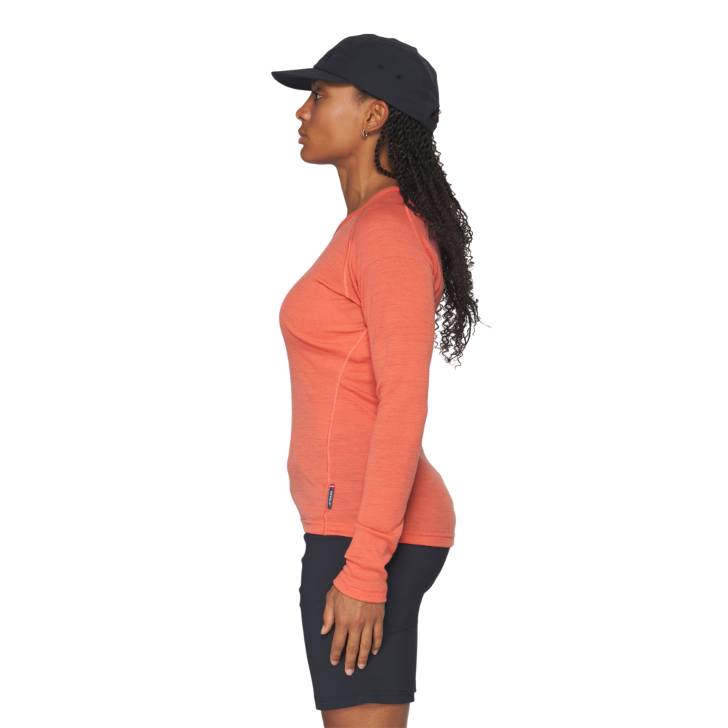 Women's Adventure Merino 190 Shirt - Coral