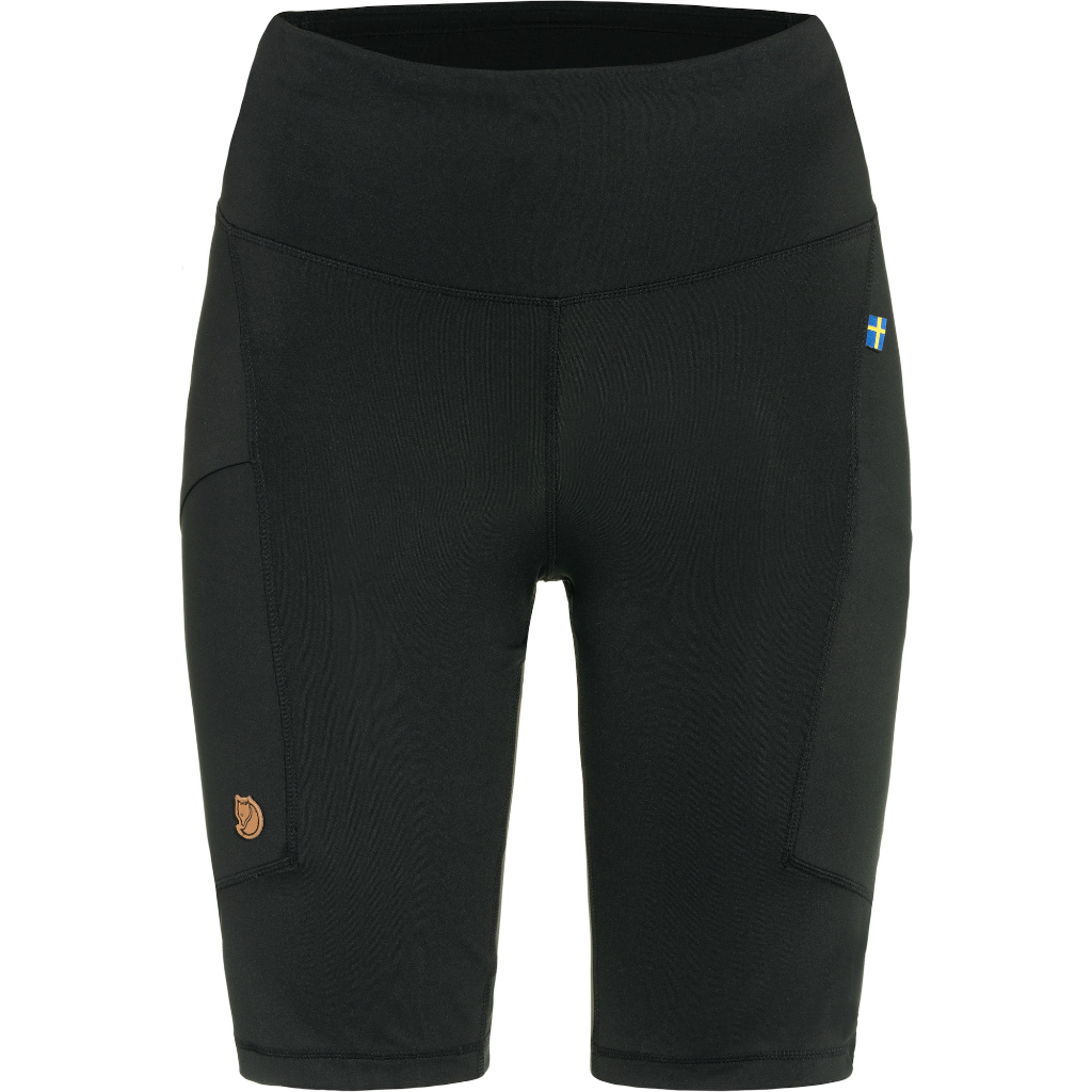 Fjallraven Women&#39;s Abisko Short Tights Black - Booley Galway