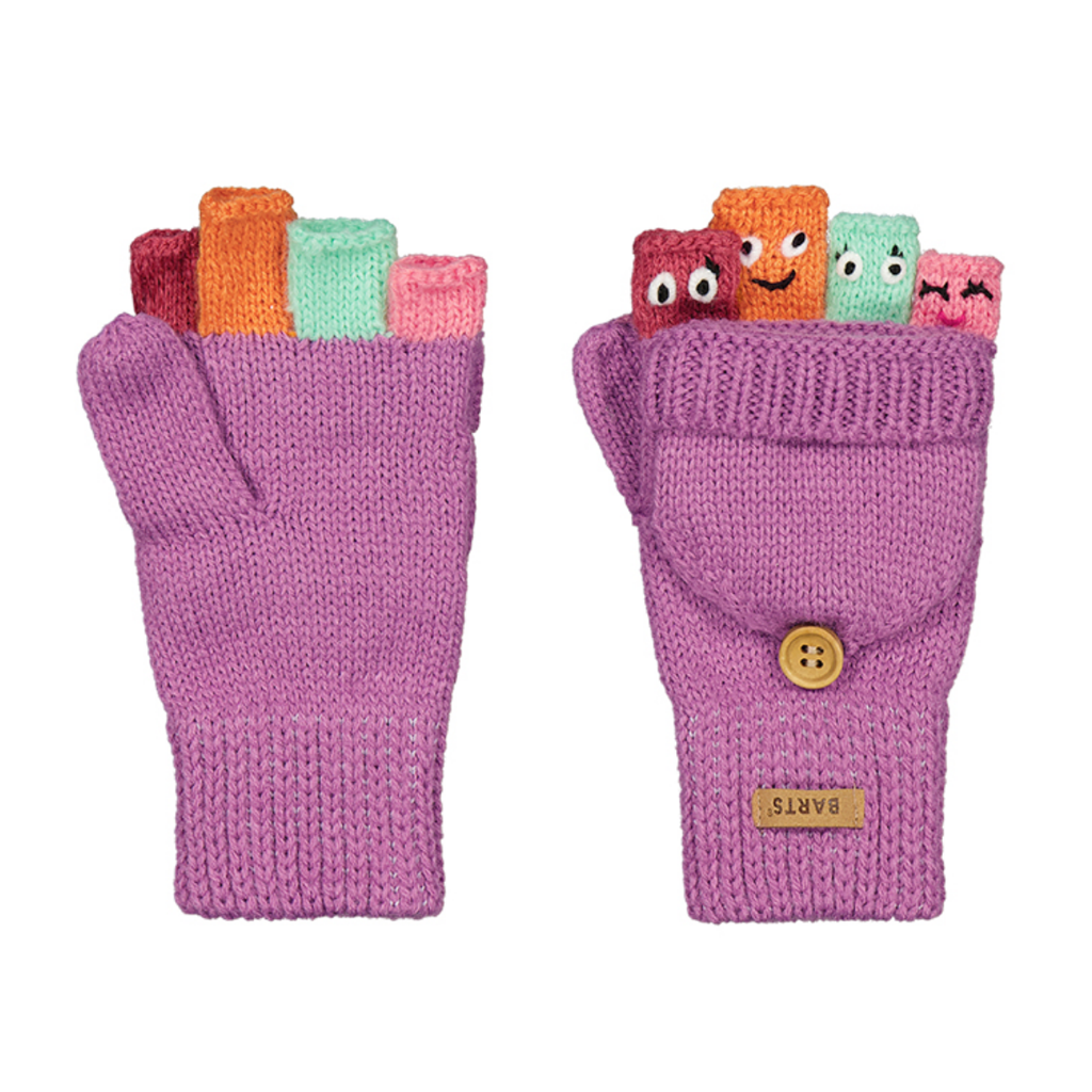 Kids Puppet Bumgloves - Mauve