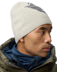 Bergtagen Jacquard Beanie-Chalk White-Grey