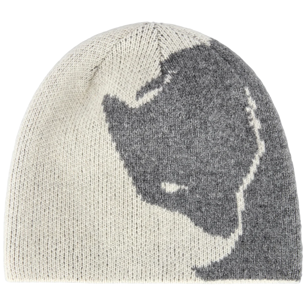 Bergtagen Jacquard Beanie-Chalk White-Grey