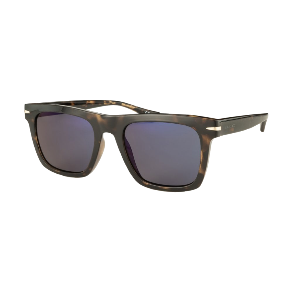 Cayman - Shiny Tort / Blue Mirror Lens