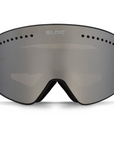 BLOC Fifty-Five Interchangeable 3 Lens and Hard Case Matt Black Strap / Silver Mirror / Brown Blue / Powder Lenses - Booley Galway