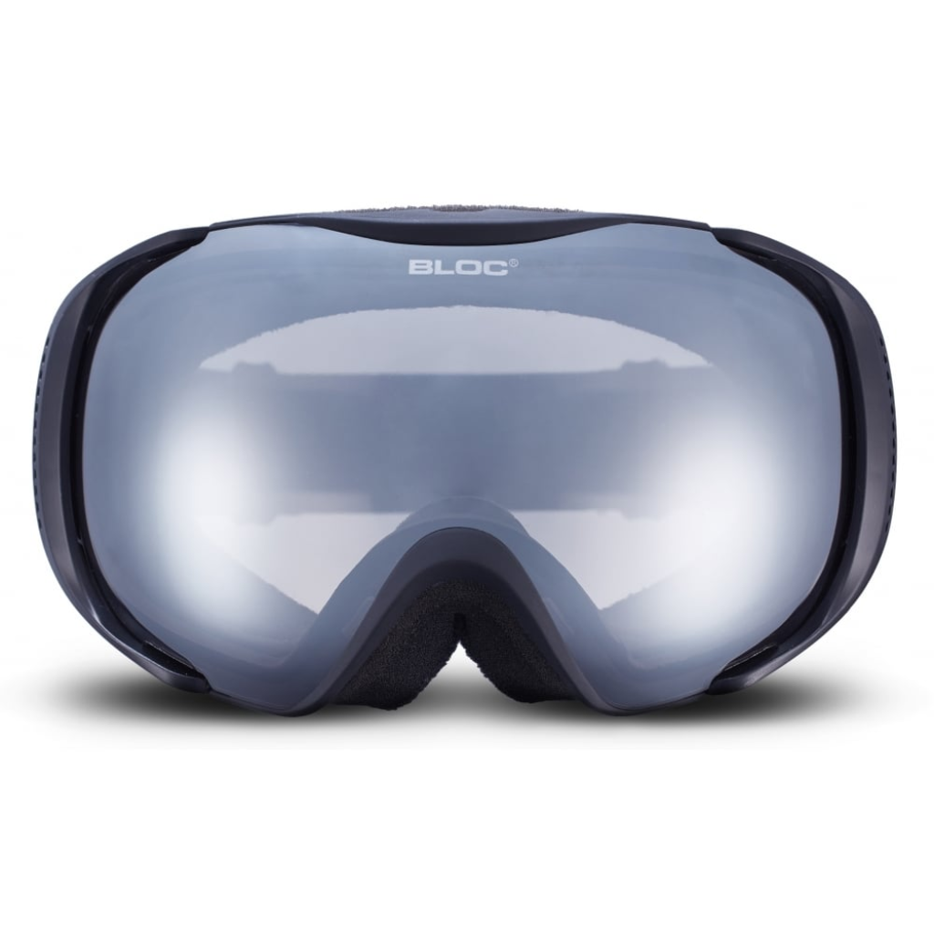 Mask A - Matt Black / Photochromic Mirror Lens