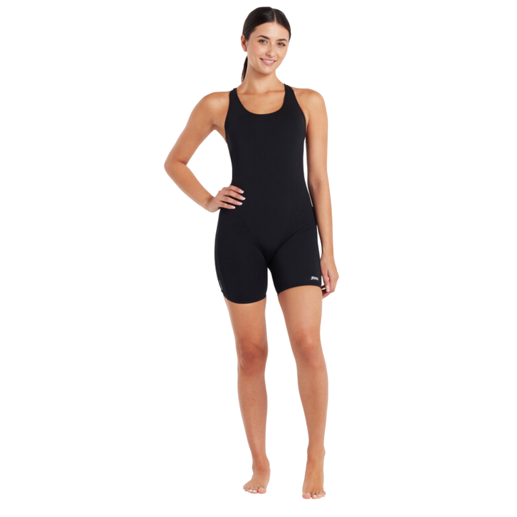 Zoggs Women's Cottesloe Legsuit Black - Booley Galway