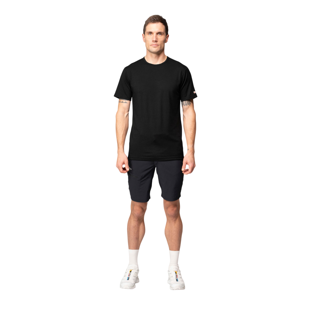 Men's Breeze Plus Merino 200 T-Shirt - Black