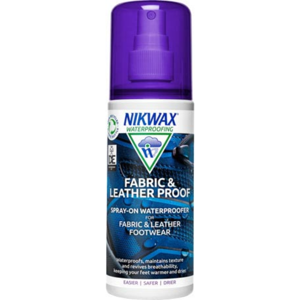 Nikwax Fabric and Leather Spray-On 125 ml - Booley Galway