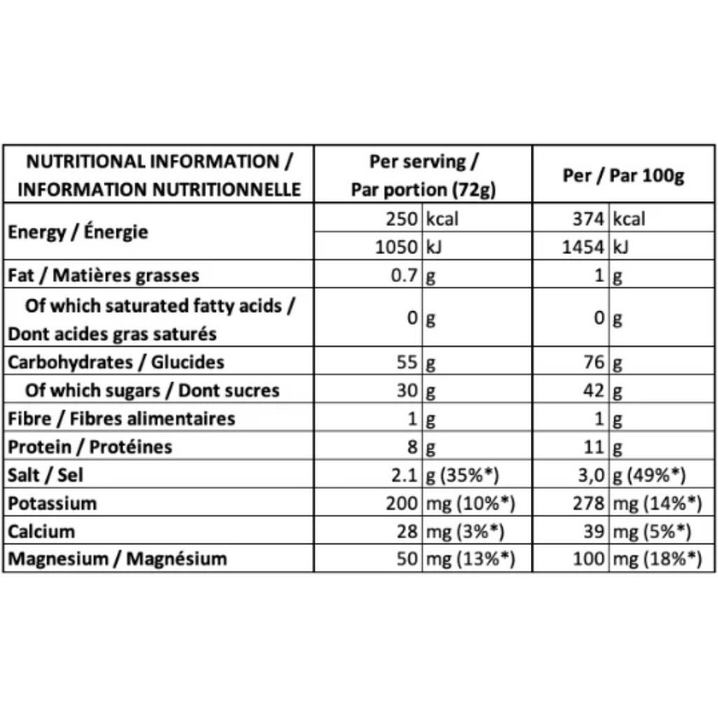 Naak Ultra Energy Drink Mix - 720g Bag - Salted Soup - Booley Galway