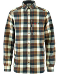 Fjallraven Men's Fjallglim Shirt Wood Brown / Chalk White - Booley Galway