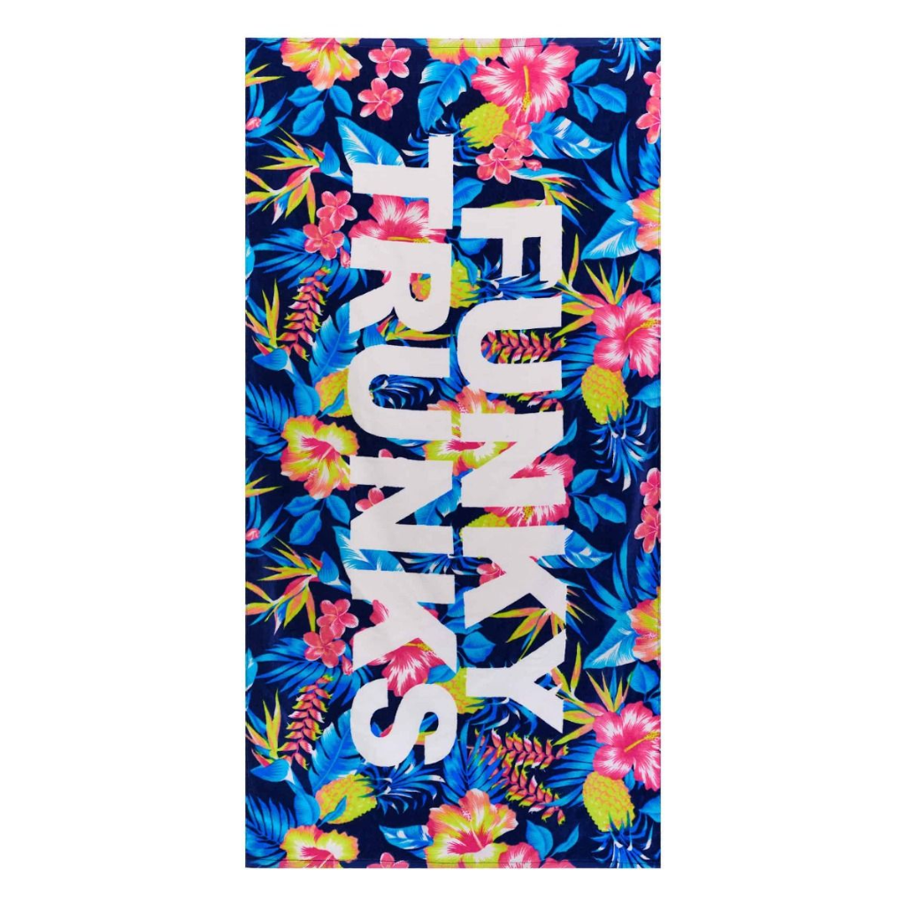 Funky Trunks Cotton Towel In Bloom - Booley Galway