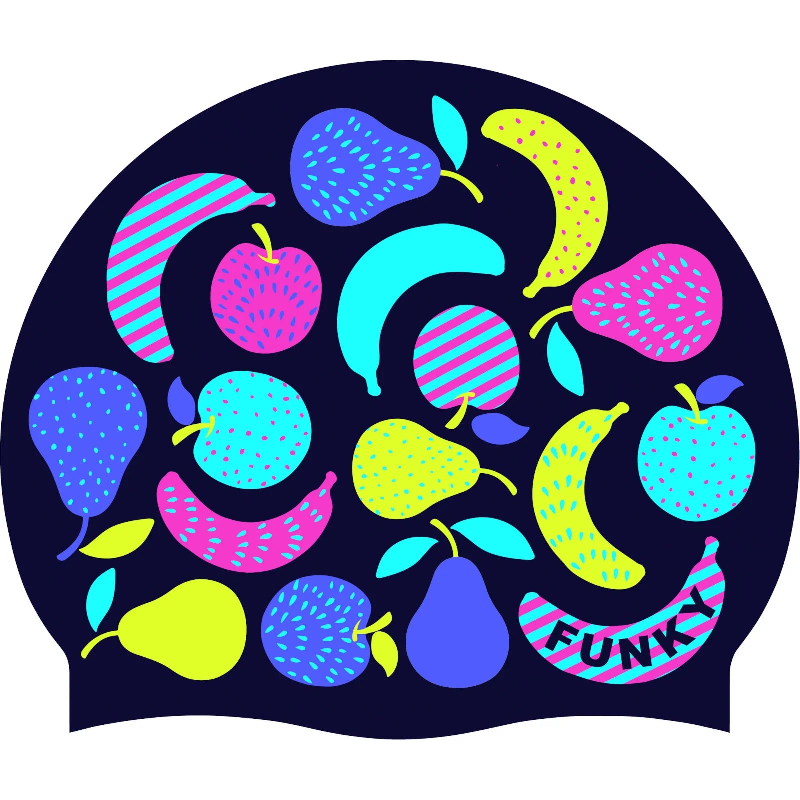 Funky Silicone Swim Cap