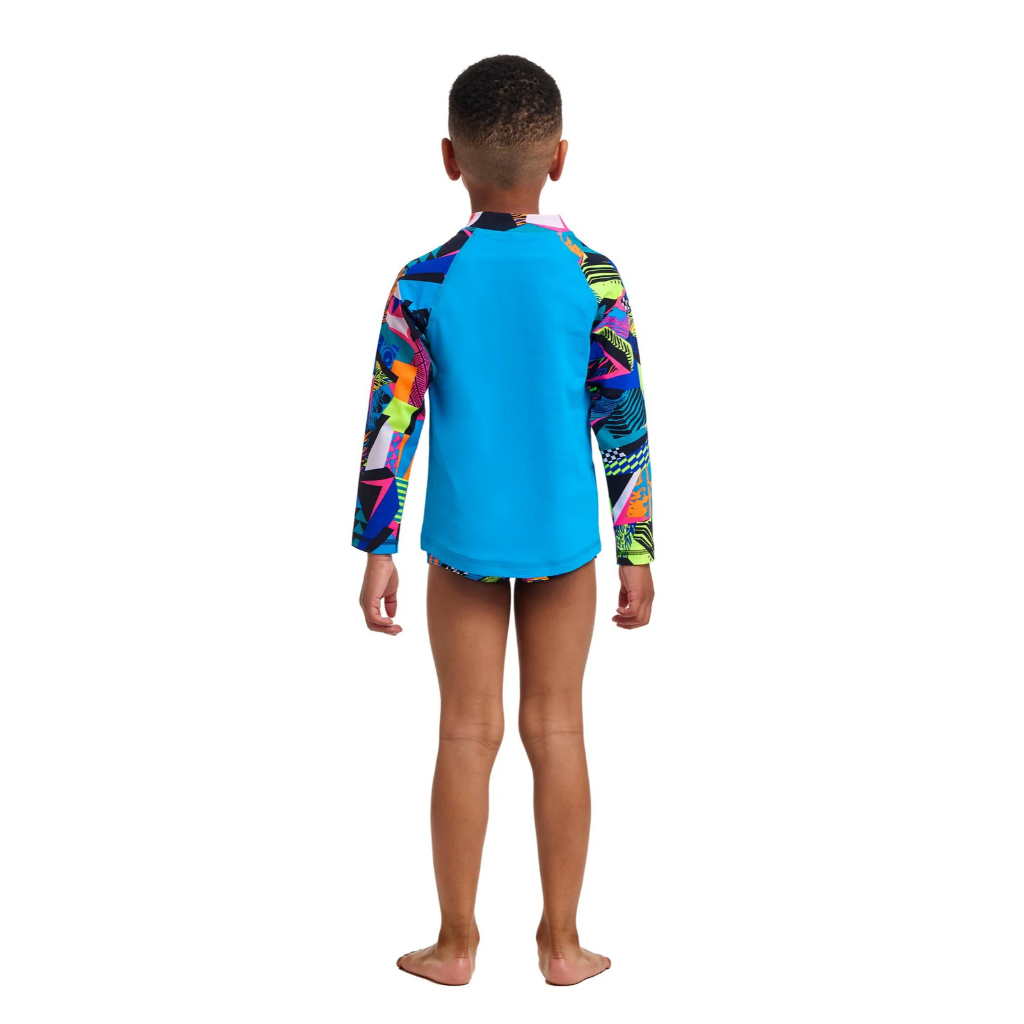 Funky Trunks Kids Zippy Rash Vest Bel Air Beats - Booley Galway