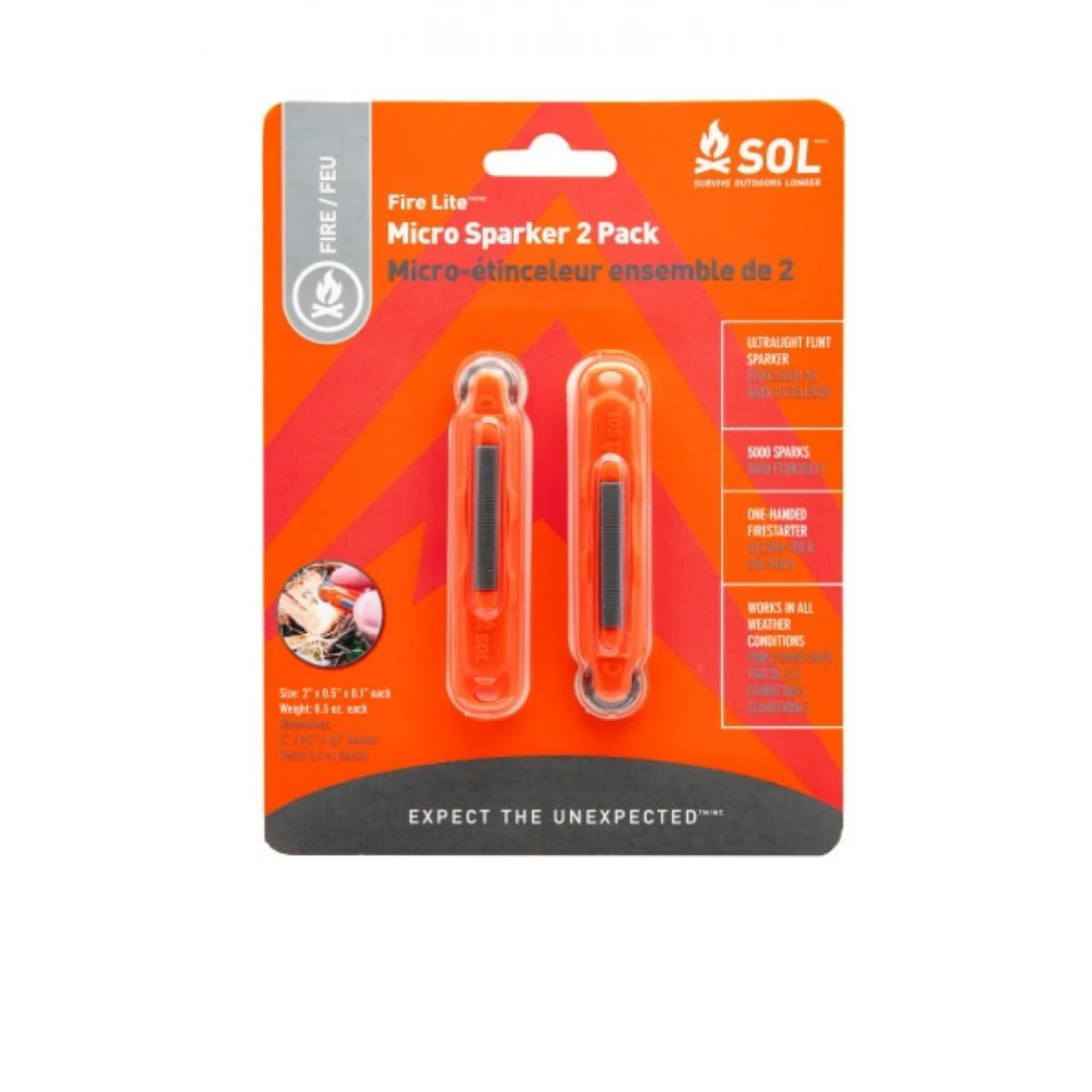 SOL Fire Lite Micro Sparker - 2 Pack - Booley Galway
