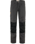 Fjallraven Men's Greenland Trail Trousers Dark Grey /Black - Booley Galway