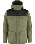 Fjallraven Men's Greenland Winter Jacket Green / Dark Grey - Booley Galway