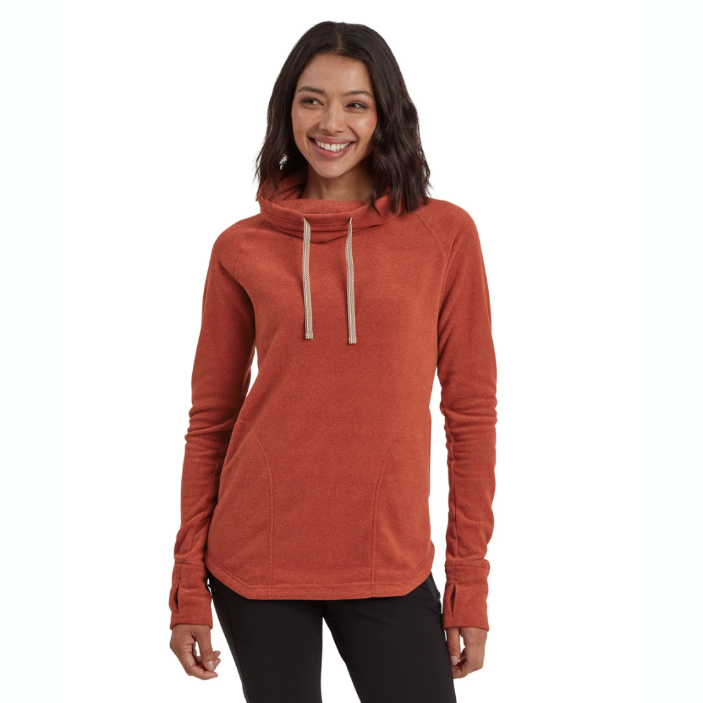Sherpa Adventure Gear Women's Rolpa Eco Pullover Rust - Booley Galway