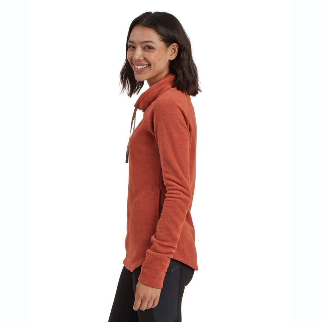 Sherpa Adventure Gear Women's Rolpa Eco Pullover Rust - Booley Galway