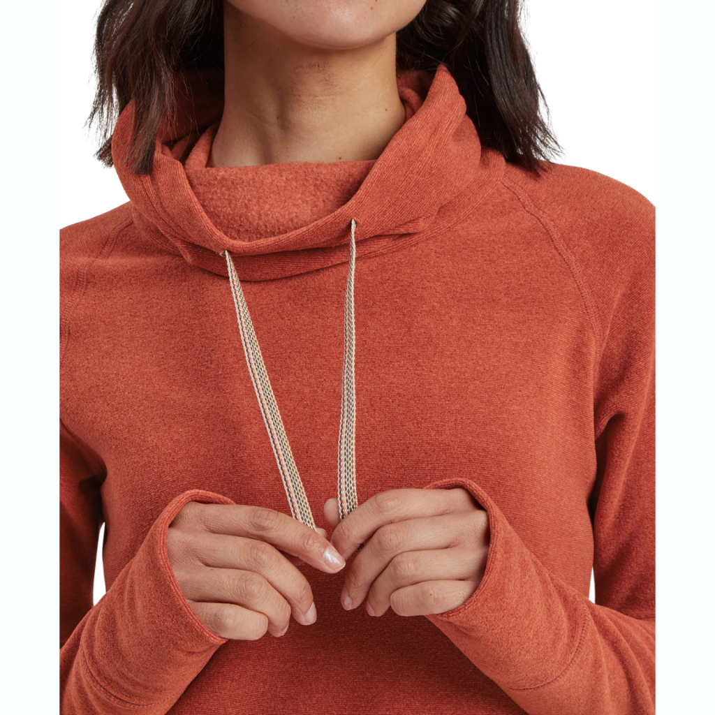 Sherpa Adventure Gear Women's Rolpa Eco Pullover Rust - Booley Galway
