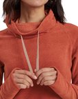 Sherpa Adventure Gear Women's Rolpa Eco Pullover Rust - Booley Galway