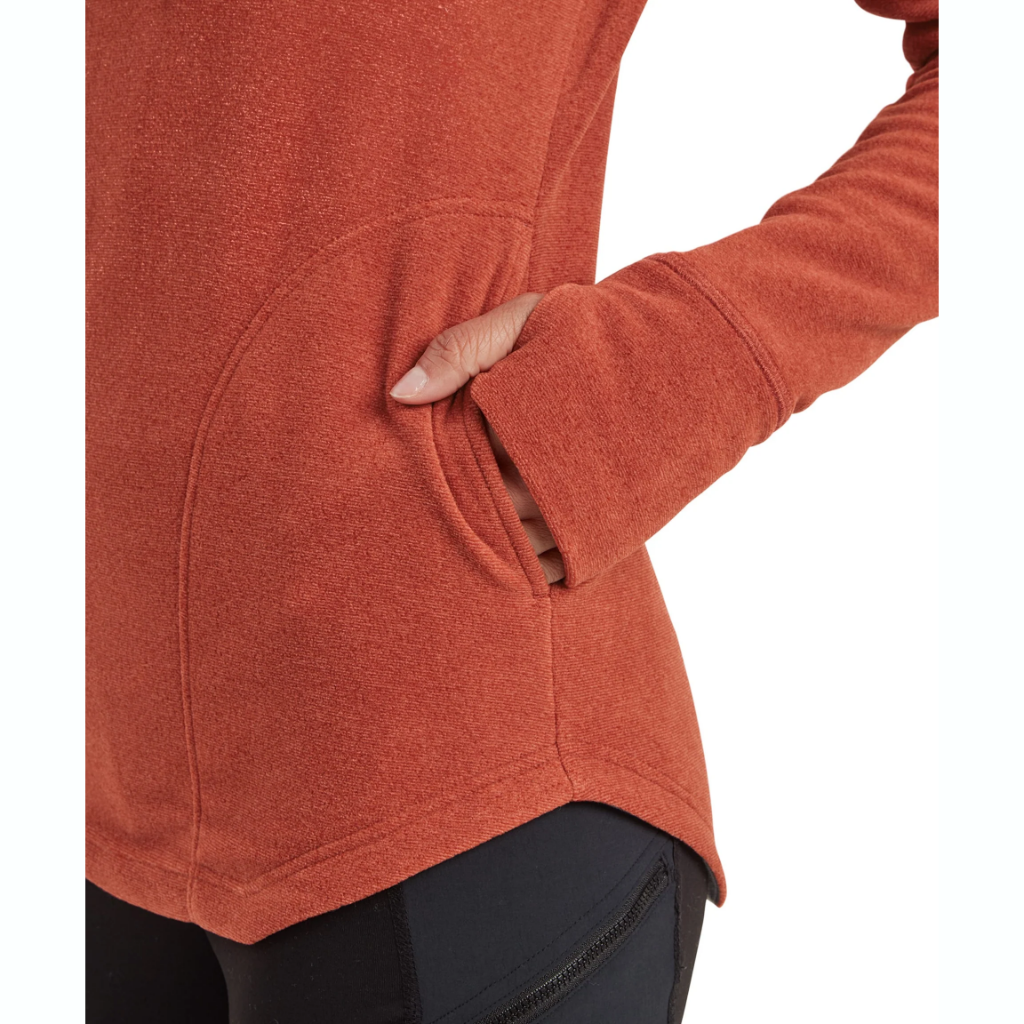Sherpa Adventure Gear Women's Rolpa Eco Pullover Rust - Booley Galway