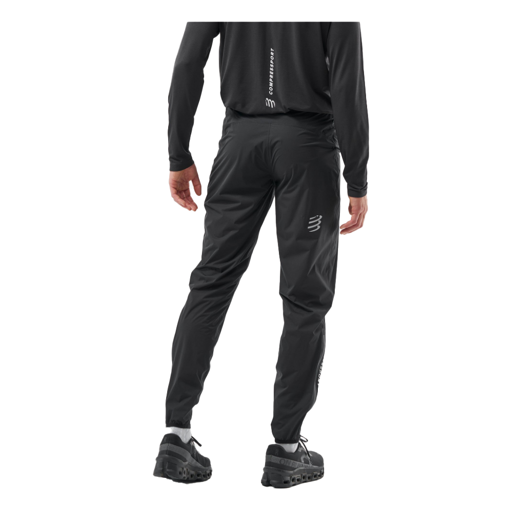COMPRESSPORT Unisex Hurricane Waterproof 10/10 Pants 2.0 Black - Booley Galway