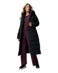 Women's Amaze Puff™ Long Hooded Down Puffer - Black