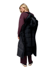 Women's Amaze Puff™ Long Hooded Down Puffer - Black