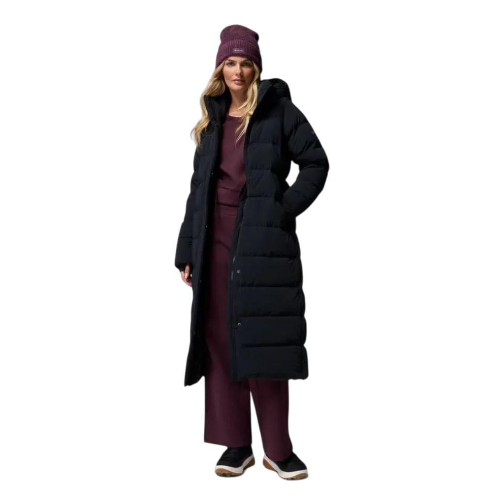 Women's Amaze Puff™ Long Hooded Down Puffer - Black