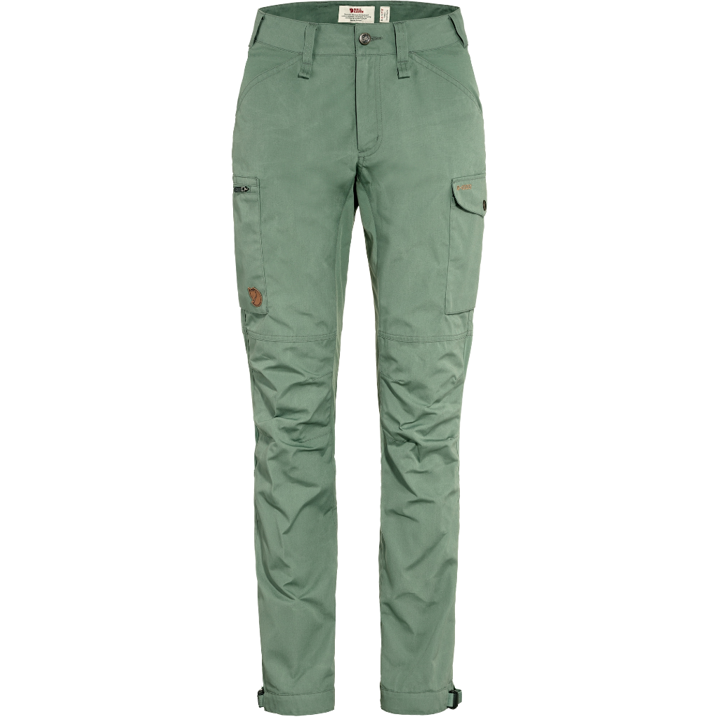 Fjallraven Women&#39;s Kaipak Trousers Curved Patina Green - Booley Galway