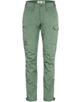 Fjallraven Women's Kaipak Trousers Curved Patina Green - Booley Galway