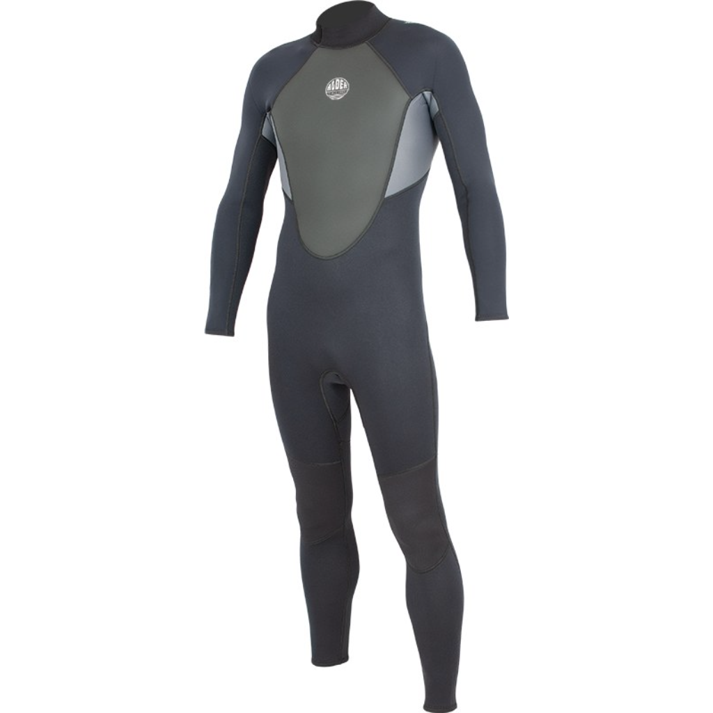 Men's Impact 3/2 Back Zip - Black / Deep Grey
