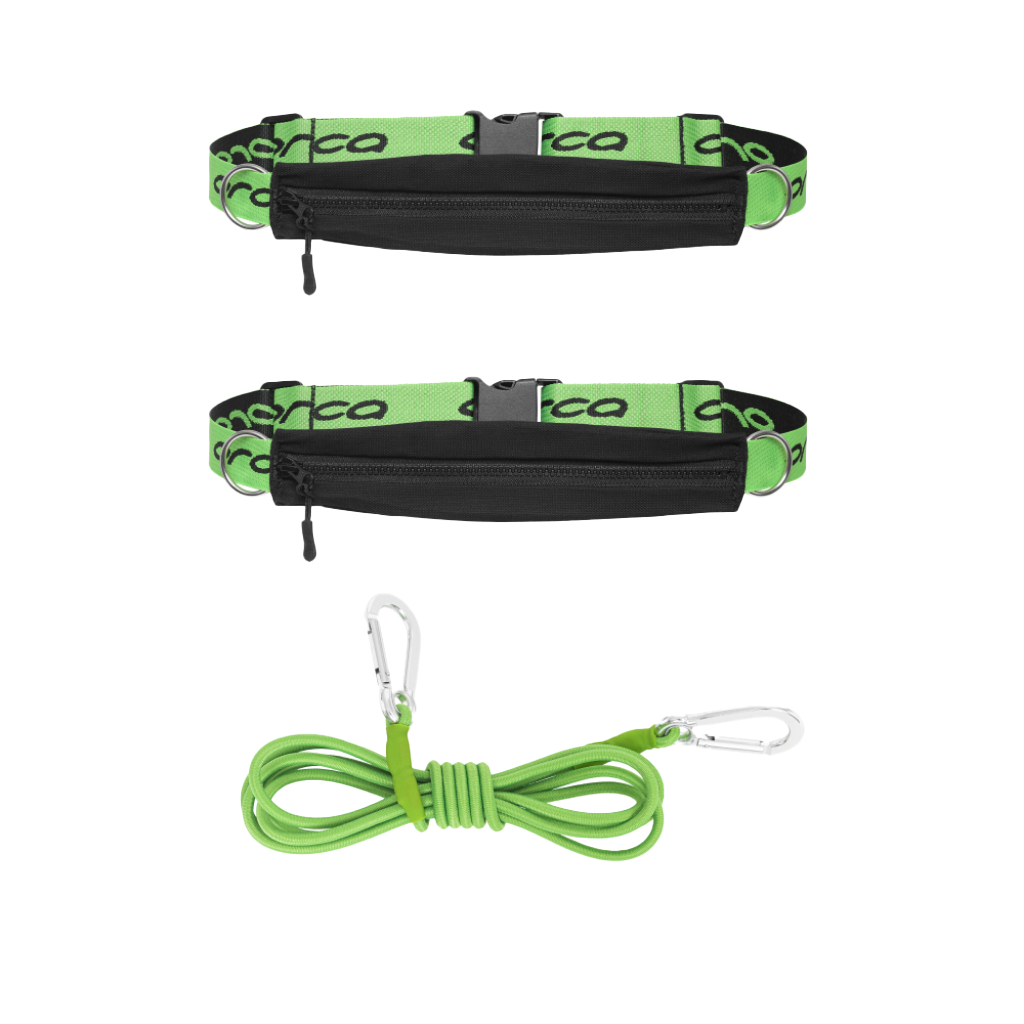Orca Swimrun Bungee Cord Belt Black - Booley Galway