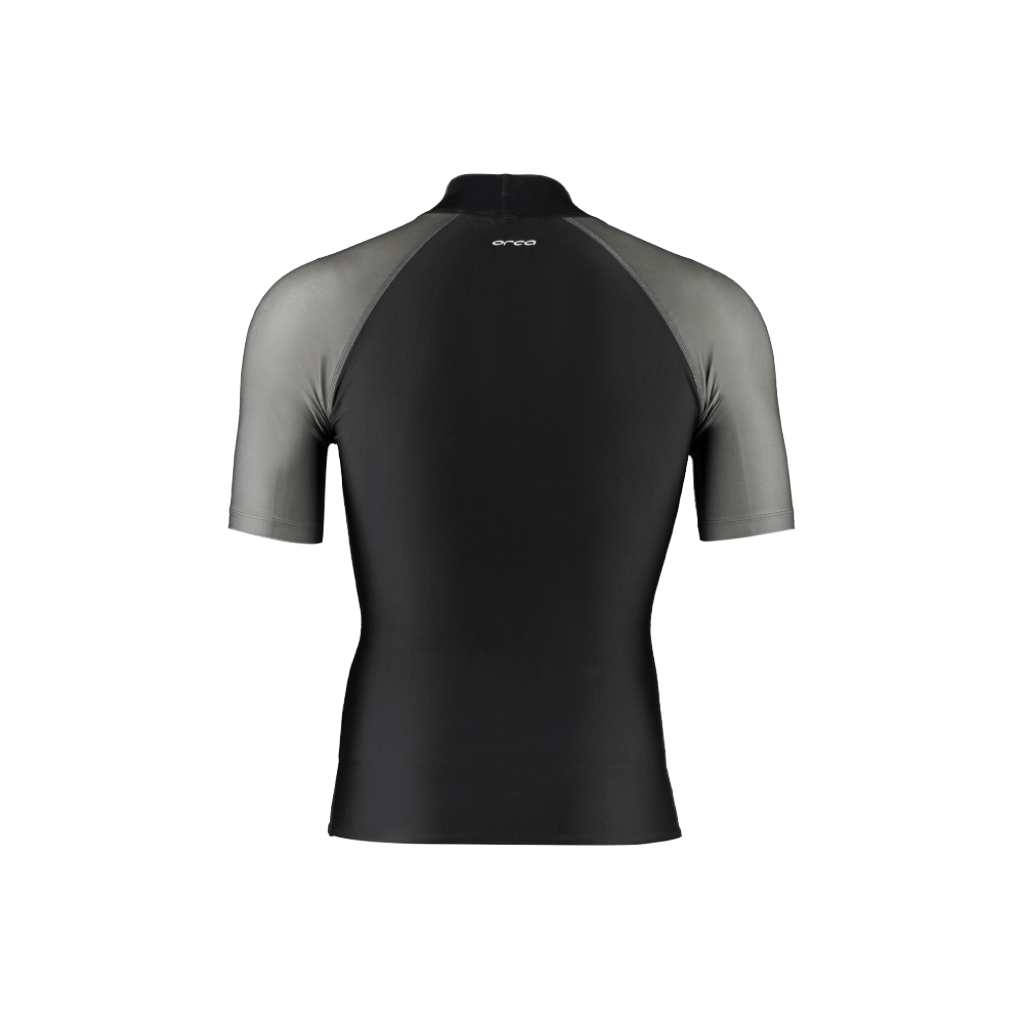 Orca Men&#39;s Bossa Black Rash Vest Black - Booley Galway